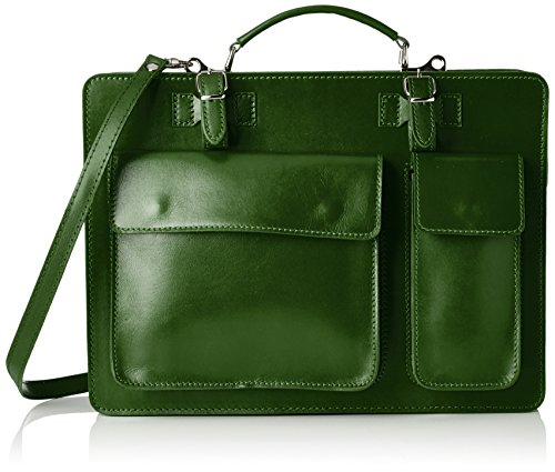 Bags4Less Unisex-Erwachsene Mondial Laptop Tasche  Gr  n  Gr  n   10x30x40 cm