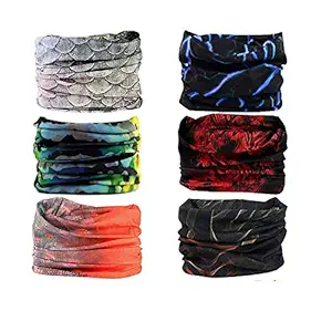 Home Buy Bandana Bikers Motorcycle Riding Neck Face Mask Protection Tube Head Bands,16.5 x 15.7 x 5.8 cm (hm0011,Multicololur)