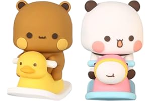 Asslye Bubu Dududu, statuetta oscillante, decorazione per auto, decorazione da collezione, simpatico giocattolo per bambini, ragazze, ragazzi, ufficio, scrivania, camera