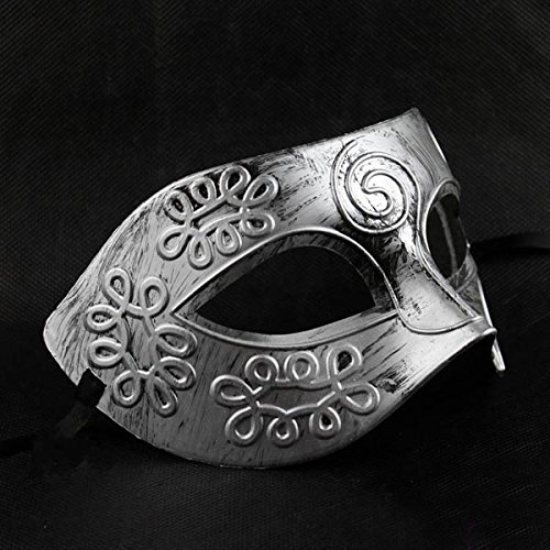 ROSENICE Masquerade Masken Kühlen Erwachsenen Männern Griechische Römische Kämpfer Gesichtsmaske für Ball Maskenball Fancy Dress - 3