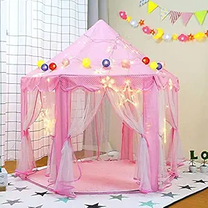 Souxe Prince Tent Boy Toys/Kids Castle Play Tent for Indoor and Outdoor Games(Multicolor)