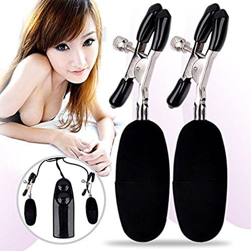 KISSKISSMENEyhyh-02 Double Nipple Vibrator, KISSKISSMENEyhyh-02 Masturbation Nipple Massage Clamps