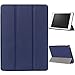 Produktbild WindTeco Hülle für Neu iPad 9.7 Zoll 2017 - Slim Fit Smart Hülle Schutzhülle Tasche für Apple New iPad 9.7 Zoll 2017 Model mit Auto Schlaf / Wach Funktion, Dunkelblau