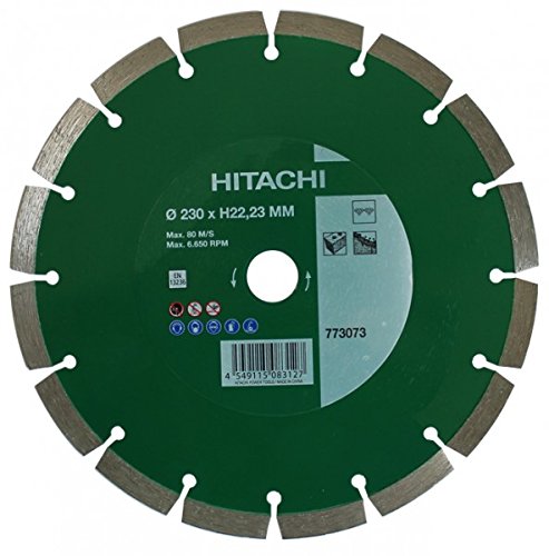 Hitachi 93124186 A – amoladora 230 mm 2000 W + Optisches Diamant g23stwe - 2