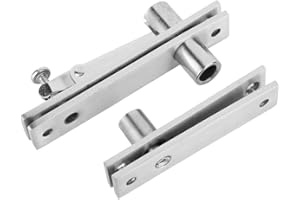 HAOFY Zawias Obrotowy ze Stali Nierdzewnej o 360 Stopni Zawias Meblowy do Drzwi Budowlanych