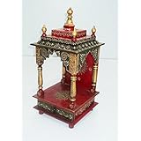 Handpainted wooden Home temple ,Traditional Jodhpuri art work
