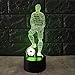Produktbild Lustige 3D Fußball-Touch-Tischlampe 7 Farben, die Schreibtischlampe USB Powered Nachttischlampe Fußball LED-Licht für Schlafzimmer