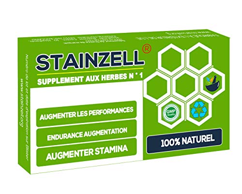 STAINZELL ® - Amplificateur naturel à action rapide, 100% efficace pour la performance, l'endurance et l'endurance - Complément alimentaire naturel pour homme