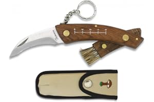 Tiendas LGP - Navaja Setera Albainox Funda. H:7.5 cm Mango: Madera Hoja: Acero INOX. 19120