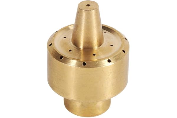 Yosoo Buse pulvérisateur de Fontaine en Laiton Buse d'eau Sprinkler 1/4" / 1/2" / 3/4" Accessoire Pompe étang(1/4")