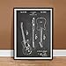 Produktbild FENDER TELECASTER GUITAR POSTER Blackboard US Patent Print 18x24 Poster Vintage Reproduction Gift Unframed by Steves Poster Store