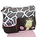 Tofern Multifunctional Mummy Handbag Baby Diaper Nappy Changing Bag, Pink-Giraffe