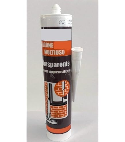 Sigillante Silicone SARATOGA SIL3004 Trasparente - Confezione Da 5 Tubi - Foto 12