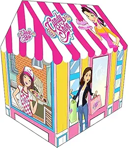 GOROLY Jumbo Big Size Extremely Light Weight Water Proof Kids Play House Tent for 10 Year Old Girls and Boys (Candy Shop)