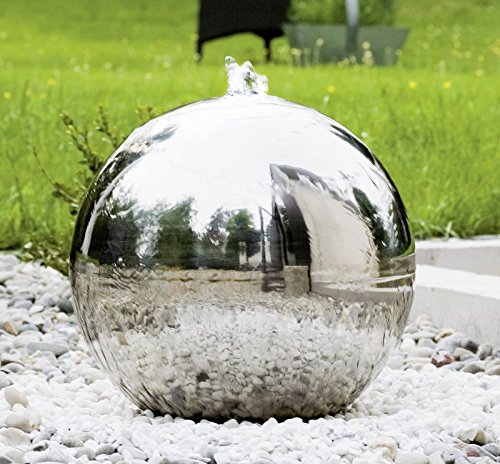 Komplettset Edelstahlbrunnen "Atlantic" - ø 40 cm