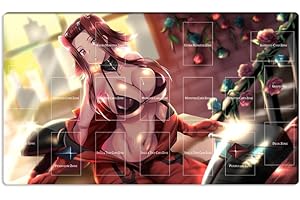 Mlikemat New Playmat Akiza Izinski CCG TCG Trading Card Game Mat + Free Bag (ZD014-259-A)