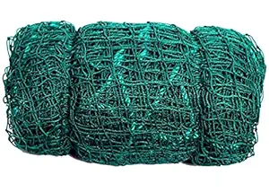 Easyshoppingbazaar Anti Bird Net/Garden net/Pigeon net/Balcony Net Color Green 6x10ft (183cmx305cm 25 mm Hole 15 ply) with Required Installation Clips(Nylon)