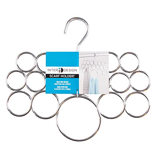 InterDesign 24970EU Axis Tuchhalter, chrom / transparent - 5