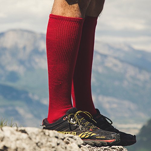 Ökologische Kompressionsstrümpfe von DANISH ENDURANCE® // Abgestufte Kompressionstrümpfe für Männer & Frauen // Steigerung der Leistung, Schnelle Erholung, Bessere Blutzirkulation // Für alle Sportarten, Flugreisen, Krankenschwestern, Medizinische Zwecke und längere Zeiträume im Stehen // 1 Paar - 3