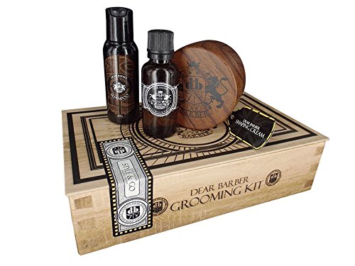 Dear Barber Men's Hair Collection Style & Go Shaping Cream Gift Set