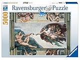 Ravensburger - Michelangelo - Die Erschaffung des Adam, 5000 Teile Puzzle - 
