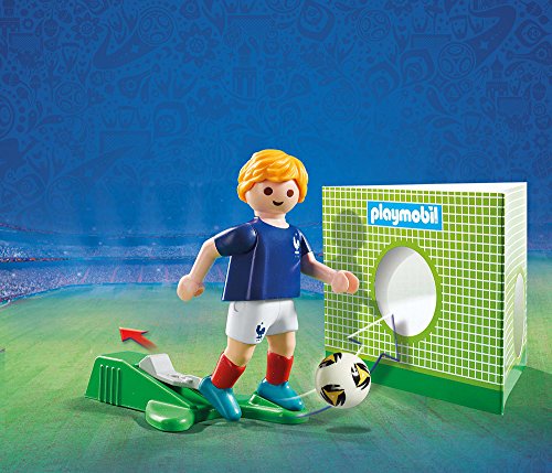 Playmobil Joueur de Foot Français, 9513, Multicolore