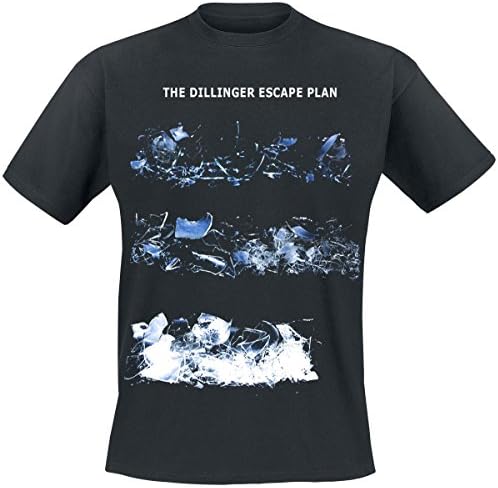 The Dillinger Escape Plan Shattered Glass T-Shirt black XXL