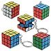 Produktbild 3x Schlüsselanhänger Magischer Würfel 3cm Magic Cube Mitgebsel Kindergeburtstag