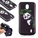 Produktbild NOKIA 1 Hülle, NOKIA 1 Handyhüle, Alfort Weich TPU Schutzhülle Fließendes Glitzern und Spiegel Hand Hülle für NOKIA 1 (4.5 Zoll) Smartphone Handytasche Case Cover (Panda)