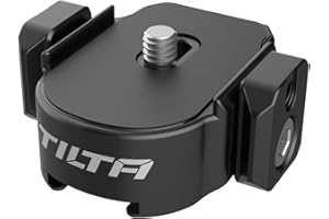 TILTA Expandable Handle Base Accessory Mounting Bracket für DJI RS2 / RS3 pro / RSC2 / RS3 Gimbal Battery Handle mit 1/4"-20 and 3/8"-16 Screw Hole TGA-BHB