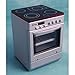 Price comparison product image Dolls House Miniature 1:12th Scale Silver Hob Cooker Unit