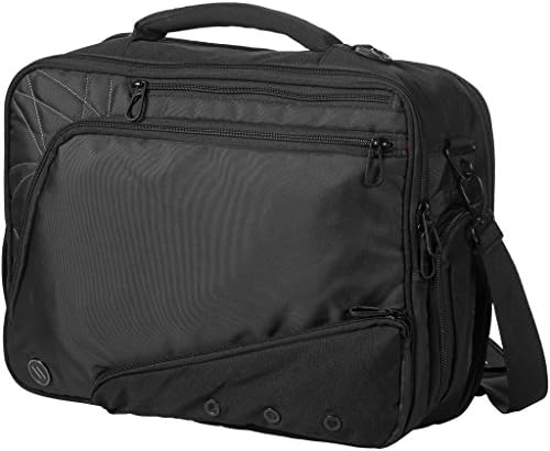 Elleven Vapor Checkpoint Friendly 17in Laptop Attach Bag (45.0 x 12.0 x 32.0 cm) (Solid Black)
