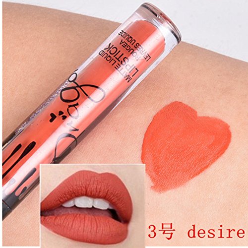 ROMANTIC BEAR 16 Colors Waterproof Long Lasting Matte Liquid Lipstick Beauty Lip Gloss