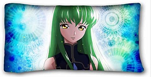 Custom ( Anime Code Geass ) Pillow Covers Bedding Accessories Size 20"X36" suitable for Queen-bed PC-Yellow-28089