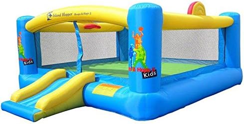 Hoops-N-Hops - Kid's Inflatable Bounce House