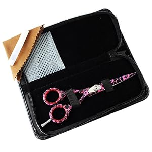 Professional Hair Scissors 6.0 Inch, Stylish and Sharp Hairdressing Scissors Hair Cut Salon Shears with Protective Pouch - Image 3