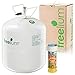Produktbild Freelium go 410 Ballongas Flasche mit 0,41m³ Helium + 1x Magic Color Bubbles 60ml GRATIS - Luftballons einfach befüllen