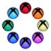 Produktbild eXtremeRate 16 Stück Xbox One Console Aufkleber Home Button Power Switch Sticker Skin für Xbox One Console(Polychrome)