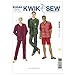 Produktbild Kwik Sew Schnittmuster 3044 Wear Herren-Schlafanzug O/S)