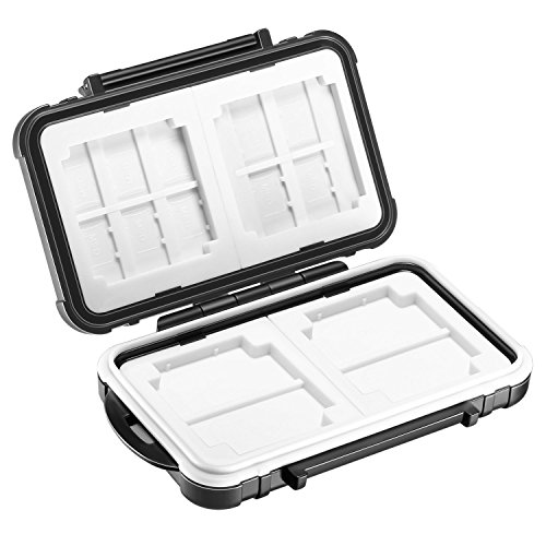 Neewer® 14 Schlitze Speicherkarte Koffer Halter (Schwarz) - 2