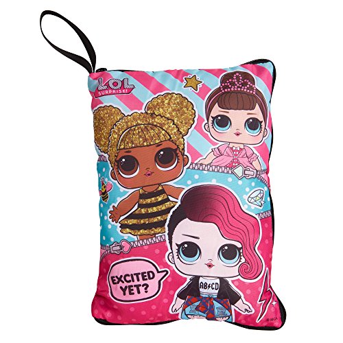 Preisvergleich Produktbild LOL Suprise 262LOL Surprise-Kissen mit Geheimfach , rosa