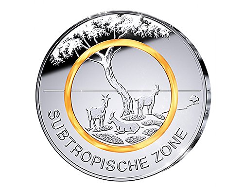 Preisvergleich Produktbild Munze Deutschland 2018" Subtropische Zone