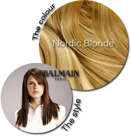 Balmain Pret-A-Porter 40cm Clip-In Hair Length Extension - Nordic Blonde