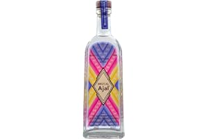 Mezcal Ajal | 100% Cenizo Agave | Artesanal - Handgefertigt in Durango, Mexiko | Leicht rauchig und mild, Perfekt für Cocktails oder zum puren Genuss | 40.5% (0.7 l)