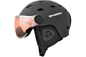 ZOLITIME Casco da sci + occhiali Snowboard Integrato Uomo Donna Equipaggiamento protettivo Occhiali da sci