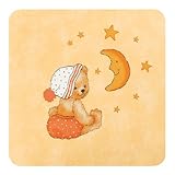 Wickelauflage 2-Keil Mulde KUSCHELBÄR apricot