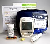 Blood Glucose Monitor GlycoMeter ~ Easy Life Blood Glucose Monitoring System for UK Diabetics