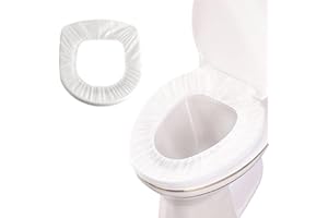 ZKGYUS 10 Stück Einweg Toilettensitzbezug,Klobrillen Auflage, Disposable Toilet Seat Cover Einweg Toilettensitzabdeckung für Unterwegs öffentlichen Toiletten