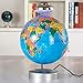 Produktbild XHHWZB Floating Globe, Schreibtisch mit magnetischem schwebendem und drehendem Planetenerde-Globus-Ball mit Weltkarte, Cooler und pädagogischer Geschenkidee für ihn - 8-Zoll-Ball mit Levitationsstand