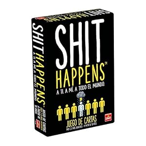 Goliath – SHIT HAPPENS Original – Juego de Cartas para Adultos – Diversión y Risas – Para Jugar entre Amigos – Ideal para Noches Épicas – 2+ Jugadores – A partir de 18 años – Versión en Español
